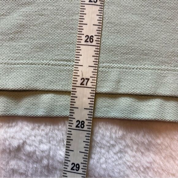 Le Temps Des Cerises Light Green Dylan Polo Shirt Size Large - Picture 11 of 12